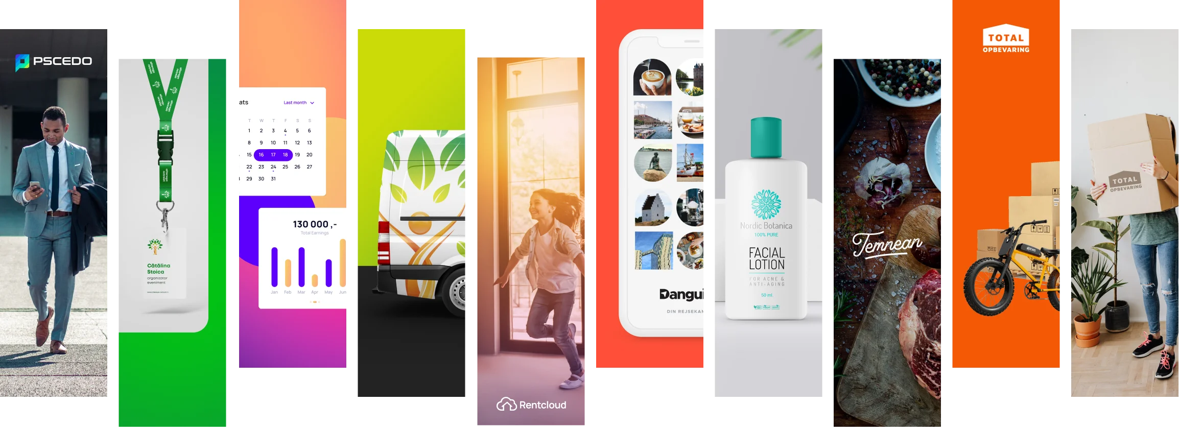 crossmedia design work sample